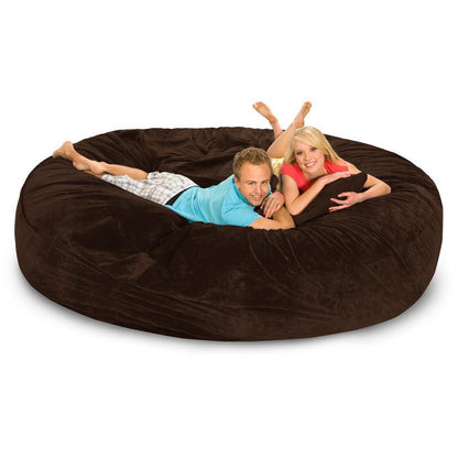 8ft Original Round Bean Bag Relax Sack - living-essentials