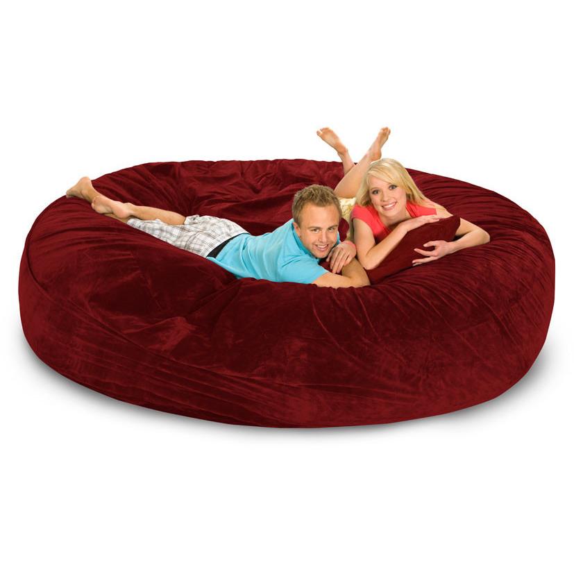 8ft Original Round Bean Bag Relax Sack - living-essentials
