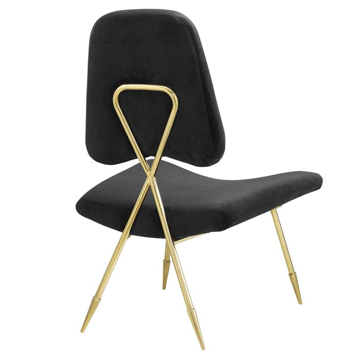 Pittman Upholstered Velvet Lounge Chair - living-essentials