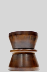 Emfurn Block Walnut Stool