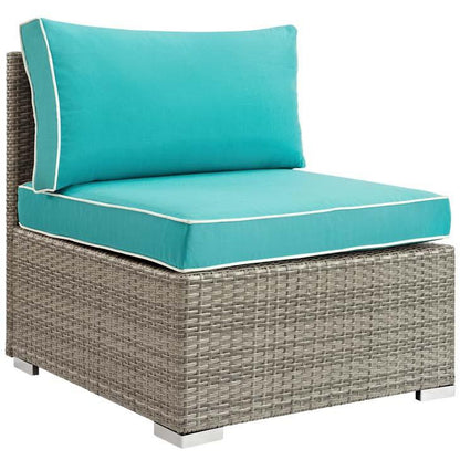 Rennie Outdoor Patio Armless Chair - living-essentials