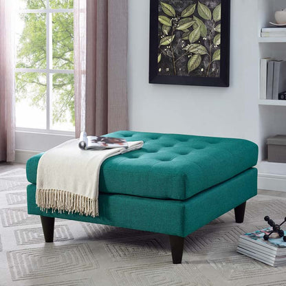 Empire Upholstered Large Ottoman - living-essentials