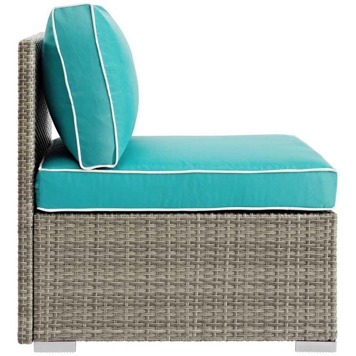 Rennie Outdoor Patio Armless Chair - living-essentials