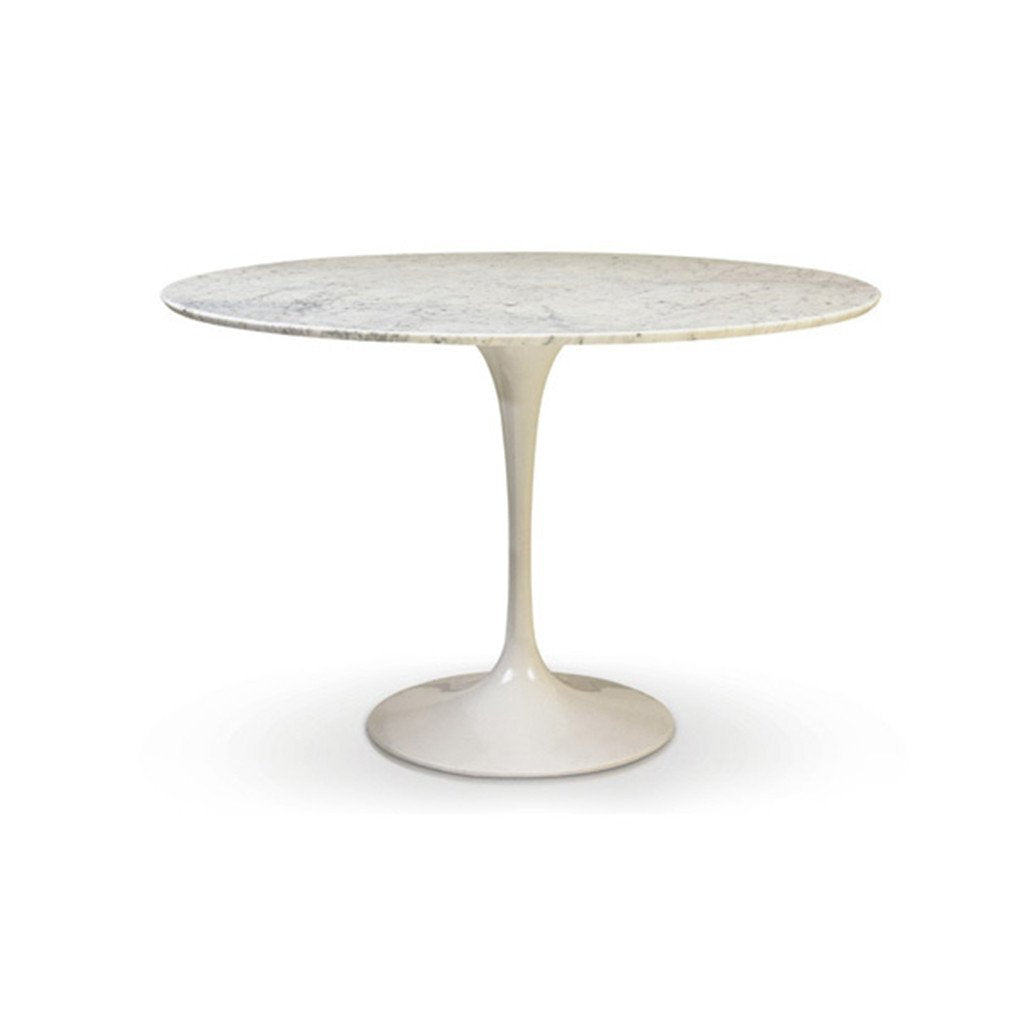 Tulip Style 47" Marble Dining Table - living-essentials