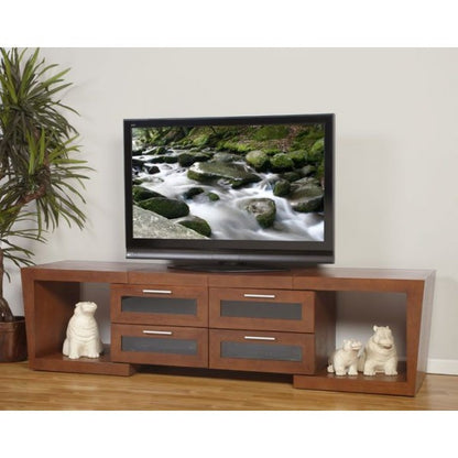 PLATEAU VALENCIA 79 B Wood 79" TV Stand - living-essentials