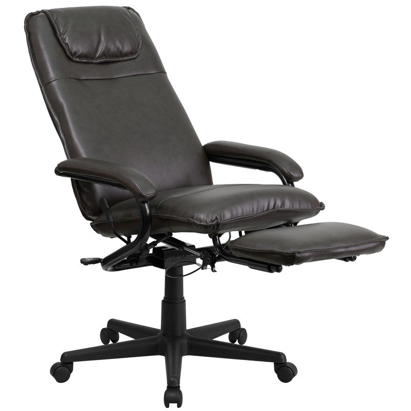 Ethan Reclining Leather Office Chair - living-essentials
