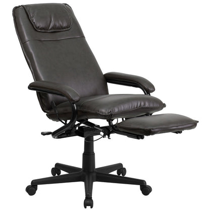 Ethan Reclining Leather Office Chair - living-essentials