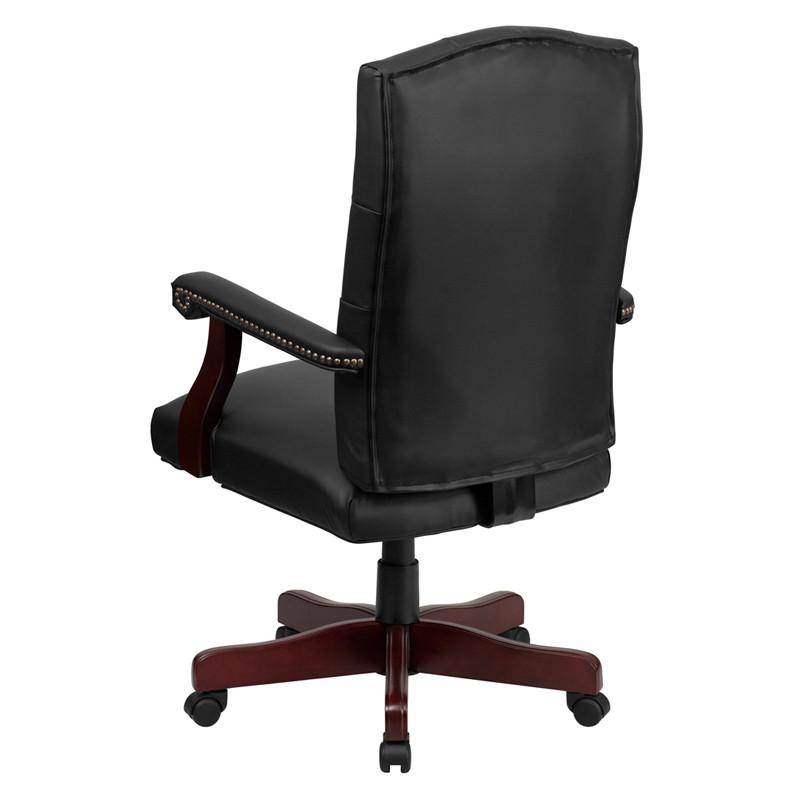 Ronald Bonded Leather Office Chair - living-essentials
