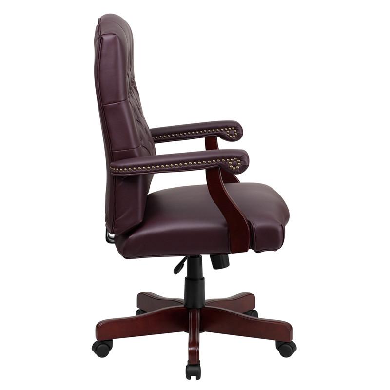 Ronald Bonded Leather Office Chair - living-essentials