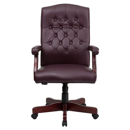 Ronald Bonded Leather Office Chair - living-essentials