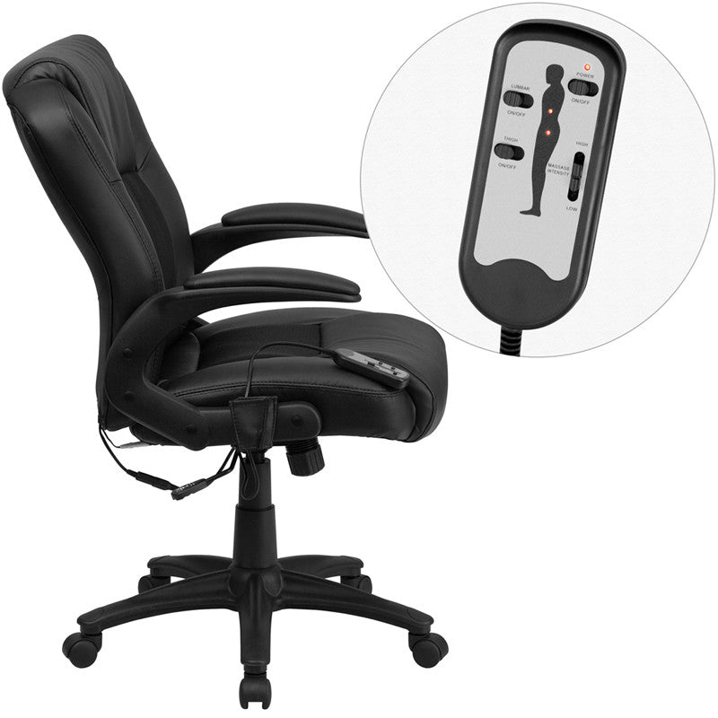 Madison Massaging Office Chair - living-essentials